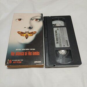 The Silence of the Lambs VHS Tape Jodie Foster Anthony Hopkins - Bundle & Save